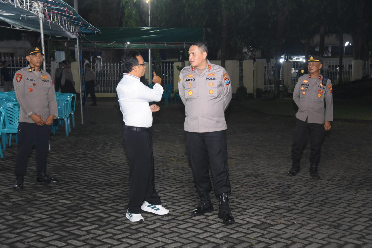 Kapolres Bondowoso Cek Sejumlah Gereja Jelang Perayaan Paskah