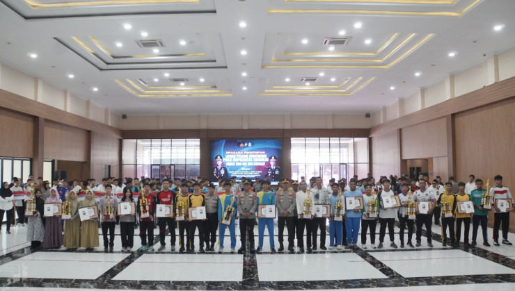 Perlombaan Pelajar Kamtibmas Piala Kapolresta Sidoarjo Tahun 2025 Resmi Ditutup