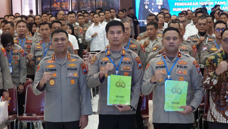 Polresta Sidoarjo Sosialisasikan KUHP dan KUHAP Terbaru, Wujudkan Penegakan Hukum Humanis dan Berkeadilan